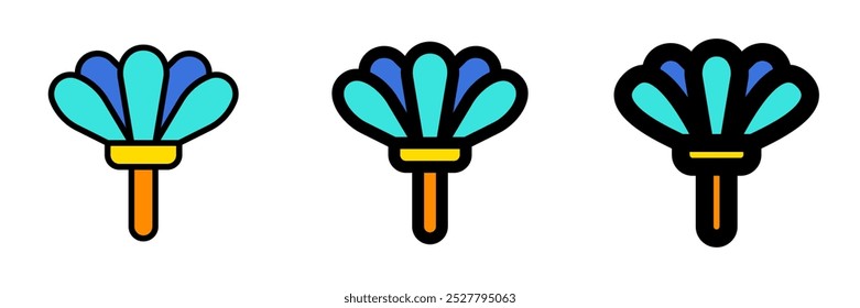 Editable feather duster vector icon. Part of a big icon set family. Perfect for web and app interfaces, presentations, infographics, etc