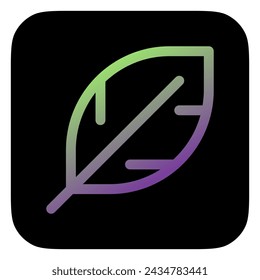 Editable feather, quill vector icon. Part of a big icon set family. Perfect for web and app interfaces, presentations, infographics, etc
