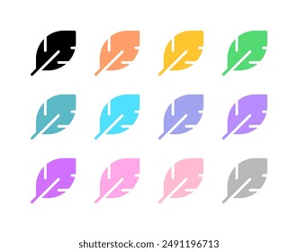 Pluma editable, icono de Vector de pluma. Parte de una gran familia de iconos. Perfecto para interfaces de Web y App, presentaciones, infografías, etc