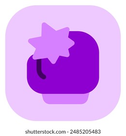 Editable fighting game, boxing glove vector icon. Video game, game elements. Part of a big icon set family. Perfect for web and app interfaces, presentations, infographics, etc