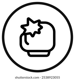Editable fighting game, boxing glove vector icon. Video game, game elements. Part of a big icon set family. Perfect for web and app interfaces, presentations, infographics, etc