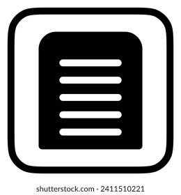 Editable file page vector icon. Part of a big icon set family. Perfect for web and app interfaces, presentations, infographics, etc