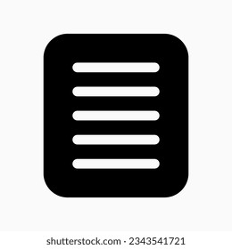 Editable file vector icon. Part of a big icon set family. Perfect for web and app interfaces, presentations, infographics, etc