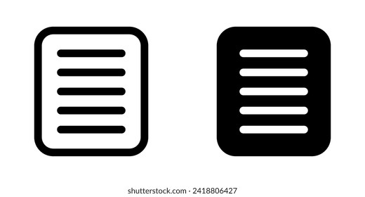 Editable file vector icon. Part of a big icon set family. Perfect for web and app interfaces, presentations, infographics, etc