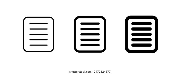 Editable file vector icon. Part of a big icon set family. Perfect for web and app interfaces, presentations, infographics, etc