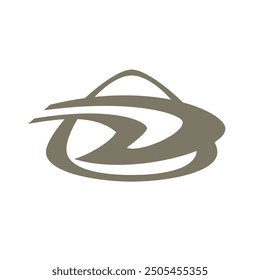 Editable fill logo symbol. vector illustration