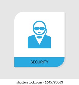 Icono de seguridad editable de la categoría de iconos del Casino. Signo de seguridad vectorial aislado en fondo blanco