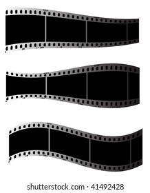 Editable film stripes