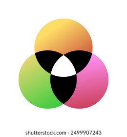 Filtrar editable, icono de Vector de diagrama de Venn. Parte de una gran familia de iconos. Perfecto para interfaces de Web y App, presentaciones, infografías, etc