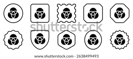 Editable filter, venn diagram vector icon. Part of a big icon set family. Perfect for web and app interfaces, presentations, infographics, etc