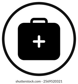 Editable first aid kit vector icon. Part of a big icon set family. Perfect for web and app interfaces, presentations, infographics, etc