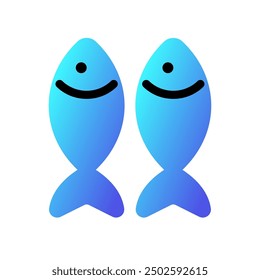 Editable fish, seafood vector icon. Food, restaurant. Part of a big icon set family. Perfect for web and app interfaces, presentations, infographics, etc