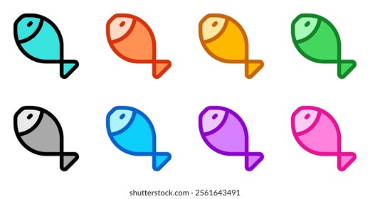 Editable fish, seafood vector icon. Part of a big icon set family. Perfect for web and app interfaces, presentations, infographics, etc