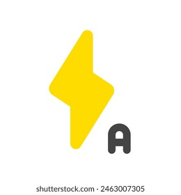 Editable flash auto vector icon. Part of a big icon set family. Perfect for web and app interfaces, presentations, infographics, etc