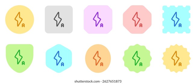 Editable flash auto vector icon. Part of a big icon set family. Perfect for web and app interfaces, presentations, infographics, etc