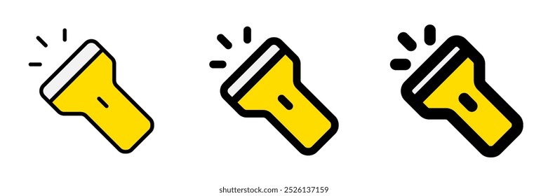 Ícone de vetor de lanterna editável. Parte de uma grande família de conjuntos de ícones. Perfeito para interfaces web e app, apresentações, infográficos, etc