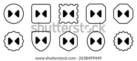 Editable flip horizontal vector icon. Part of a big icon set family. Perfect for web and app interfaces, presentations, infographics, etc