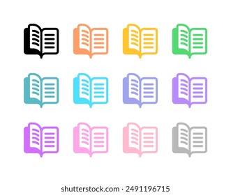 Editable flip previous page vector icon. Part of a big icon set family. Perfect for web and app interfaces, presentations, infographics, etc