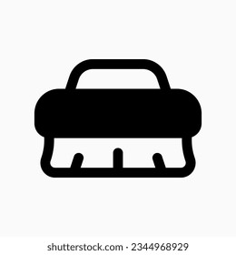 Editable floor brush vector icon. Part of a big icon set family. Perfect for web and app interfaces, presentations, infographics, etc