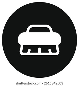 Editable floor brush vector icon. Part of a big icon set family. Perfect for web and app interfaces, presentations, infographics, etc