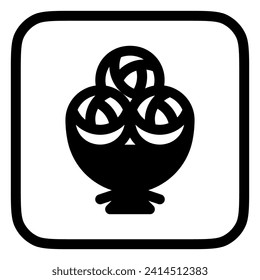Editable flower bouquet vector icon. Wedding, valentine, love, celebration. Part of a big icon set family. Perfect for web and app interfaces, presentations, infographics, etc