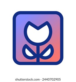 Editable flower, macro photography vector icon. Part of a big icon set family. Perfect for web and app interfaces, presentations, infographics, etc
