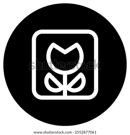 Editable flower, macro photography vector icon. Part of a big icon set family. Perfect for web and app interfaces, presentations, infographics, etc