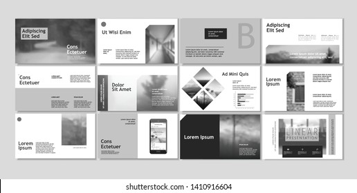 Editable flyer and style info banner, trendy strategy mockup. Original Modern Presentation templates or booklet. Easy Use in simple corporate posts, modern info banner. blog, app. ppt