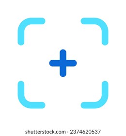 Editable focus vector icon. Part of a big icon set family. Perfect for web and app interfaces, presentations, infographics, etc