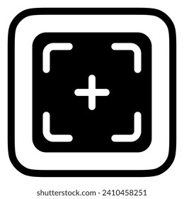 Editable focus vector icon. Part of a big icon set family. Perfect for web and app interfaces, presentations, infographics, etc