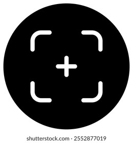 Editable focus vector icon. Part of a big icon set family. Perfect for web and app interfaces, presentations, infographics, etc