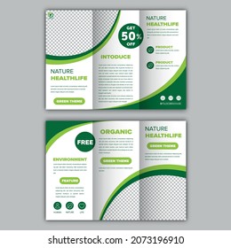 Editable Folded Brochure Vector With Multiple Pages