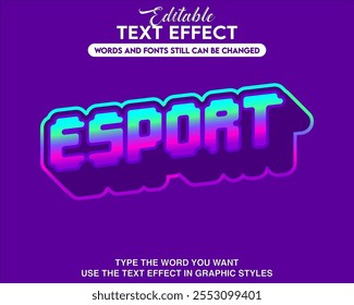 Estilo de exportación de efecto de fuente editable