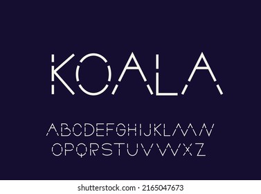 Editable font, modern font, thin size, use it in your own designs, display font, decorative, better for big text.