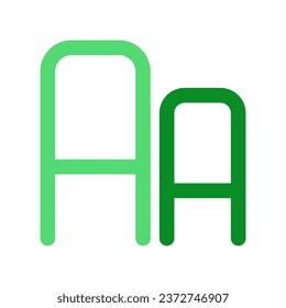 Editable font size vector icon. Part of a big icon set family. Perfect for web and app interfaces, presentations, infographics, etc