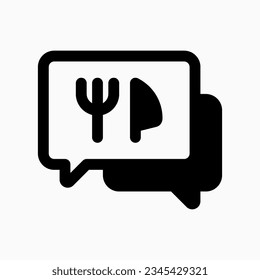 Editable food order vector icon. Part of a big icon set family. Perfect for web and app interfaces, presentations, infographics, etc