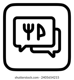 Editable food order vector icon. Part of a big icon set family. Perfect for web and app interfaces, presentations, infographics, etc