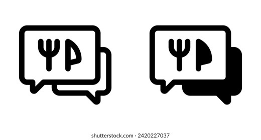 Editable food order vector icon. Part of a big icon set family. Perfect for web and app interfaces, presentations, infographics, etc