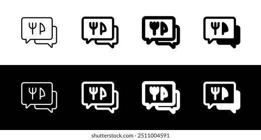 Editable food order vector icon. Part of a big icon set family. Perfect for web and app interfaces, presentations, infographics, etc