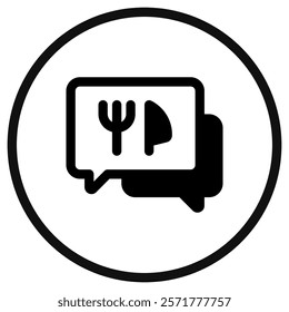 Editable food order vector icon. Part of a big icon set family. Perfect for web and app interfaces, presentations, infographics, etc