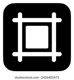 Editable frame, artboard vector icon. Part of a big icon set family. Perfect for web and app interfaces, presentations, infographics, etc