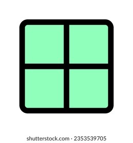 Editable full border vector icon. Part of a big icon set family. Perfect for web and app interfaces, presentations, infographics, etc