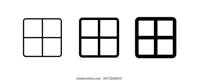 Editable full border vector icon. Part of a big icon set family. Perfect for web and app interfaces, presentations, infographics, etc