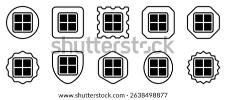 Editable full border vector icon. Part of a big icon set family. Perfect for web and app interfaces, presentations, infographics, etc