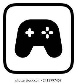 Editable game controller vector icon. Video game, game elements. Part of a big icon set family. Perfect for web and app interfaces, presentations, infographics, etc