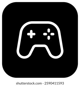 Editable game controller vector icon. Video game, game elements. Part of a big icon set family. Perfect for web and app interfaces, presentations, infographics, etc