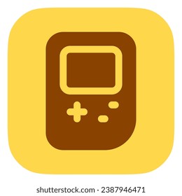 Editable game handheld console vector icon. Video game, game elements. Part of a big icon set family. Perfect for web and app interfaces, presentations, infographics, etc