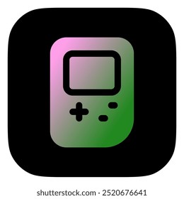 Editable game handheld console vector icon. Video game, game elements. Part of a big icon set family. Perfect for web and app interfaces, presentations, infographics, etc
