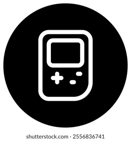 Editable game handheld console vector icon. Video game, game elements. Part of a big icon set family. Perfect for web and app interfaces, presentations, infographics, etc