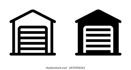 Editable garage, warehouse vector icon. Part of a big icon set family. Perfect for web and app interfaces, presentations, infographics, etc